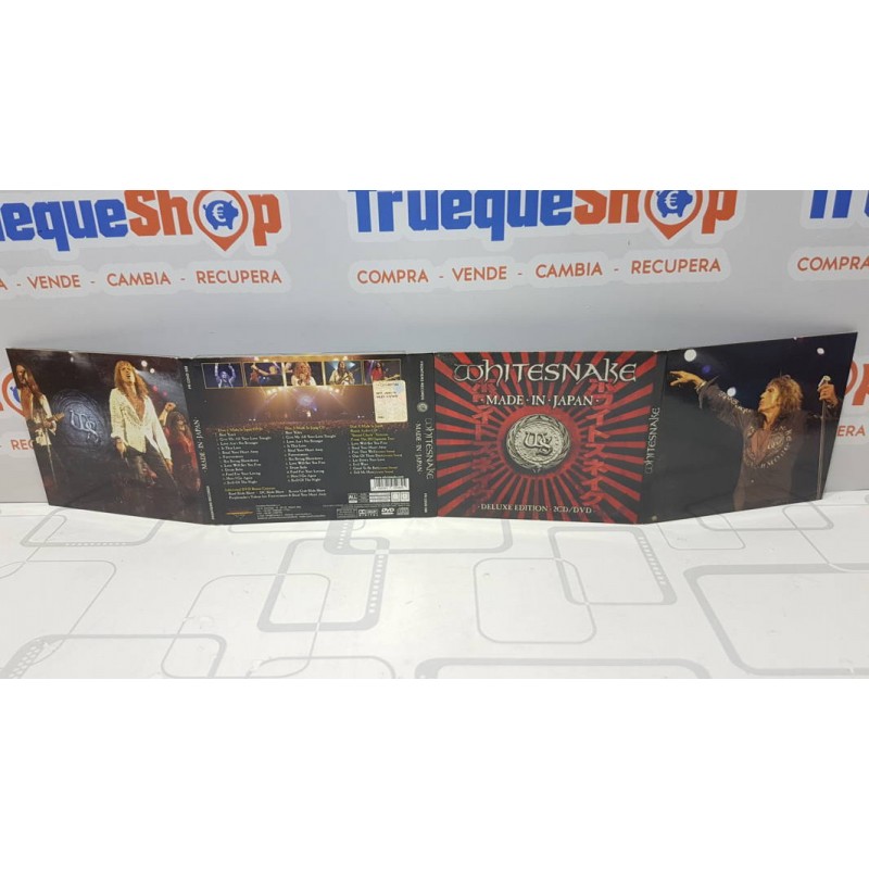 WHITESNAKE made in japan DVD + 2 CD ( SPECIAL EDIT