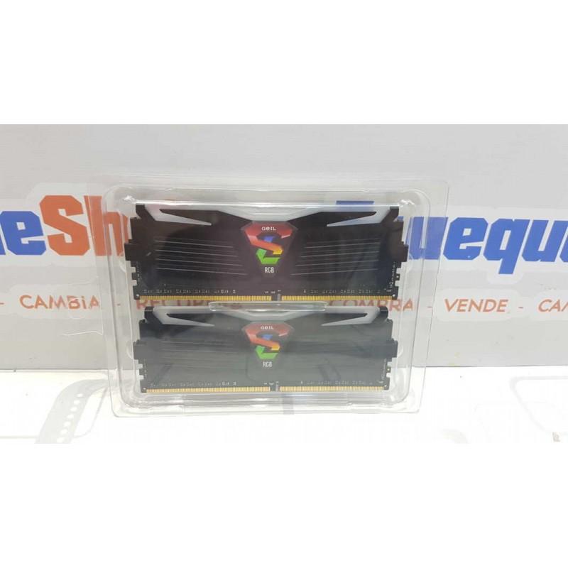 MODULO MEMORIA RAM DDR4 8GB (2X4GB) PC2400 GEIL SUPER LUCE