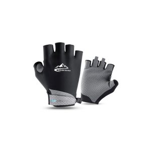 Guantes comodos de ciclismo de medio dedo transpirable MTB Road Racing Riding T-L
