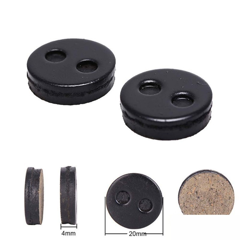 Pastillas de freno para patinete Xiaomi M365, Essential y 1S - Pack de 2 pastillas