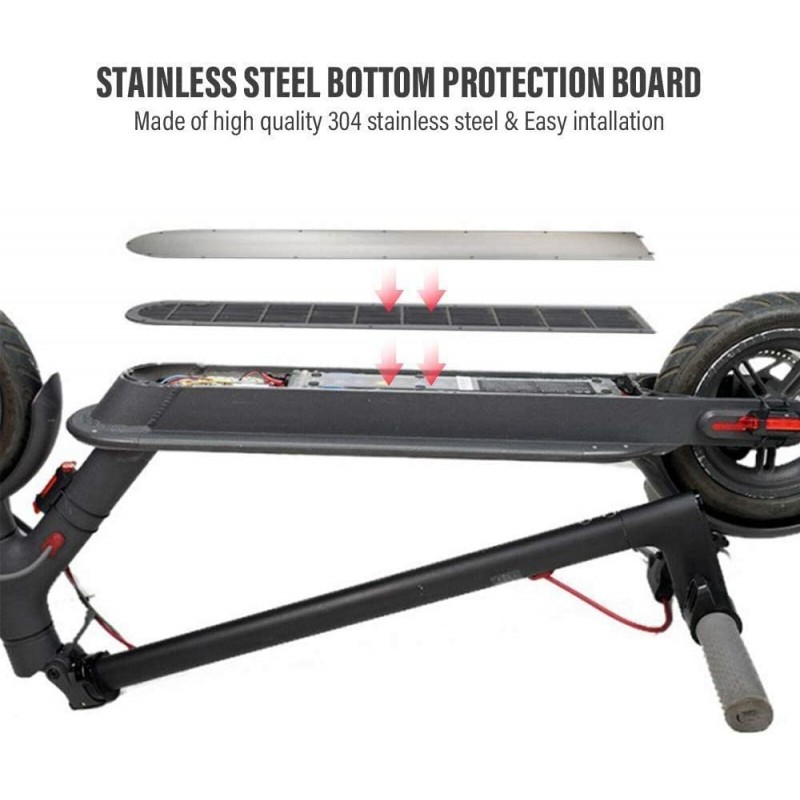 Tapa Bateria en Acero Inoxidable Xiaomi 1S and M365