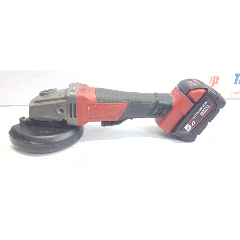 KIT DESTORNILLADOR MilwaukeeM18 FPD-502X 18V + AMOLADORA Milwaukee M18CAG-125XPD