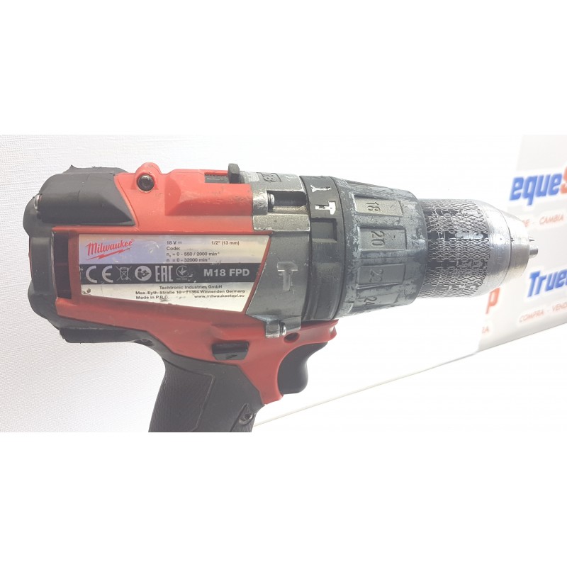 KIT DESTORNILLADOR MilwaukeeM18 FPD-502X 18V + AMOLADORA Milwaukee M18CAG-125XPD