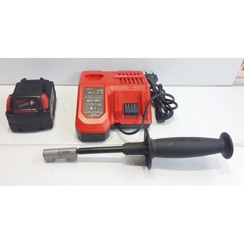 KIT DESTORNILLADOR MilwaukeeM18 FPD-502X 18V + AMOLADORA Milwaukee M18CAG-125XPD