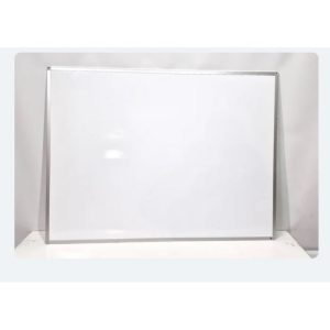 Pizarra blanca magnética marco de aluminio 120 cm