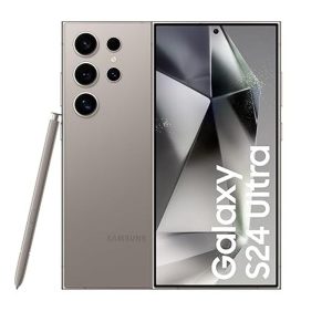 Móvil - Samsung Galaxy S24 Ultra, Gris Titanium , 512GB, 12GB RAM, 6.8"